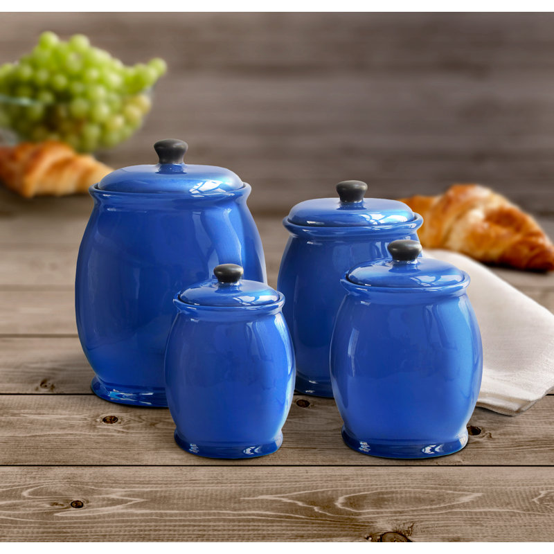 4 Piece Storage Jar Set & Reviews Birch Lane